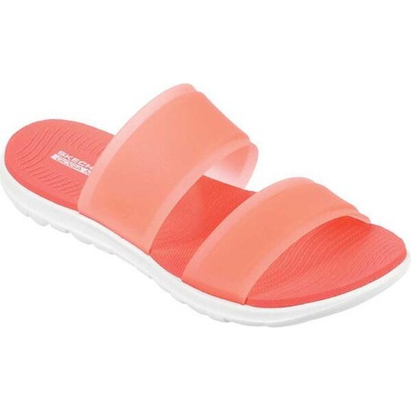 skechers ultra go womens orange
