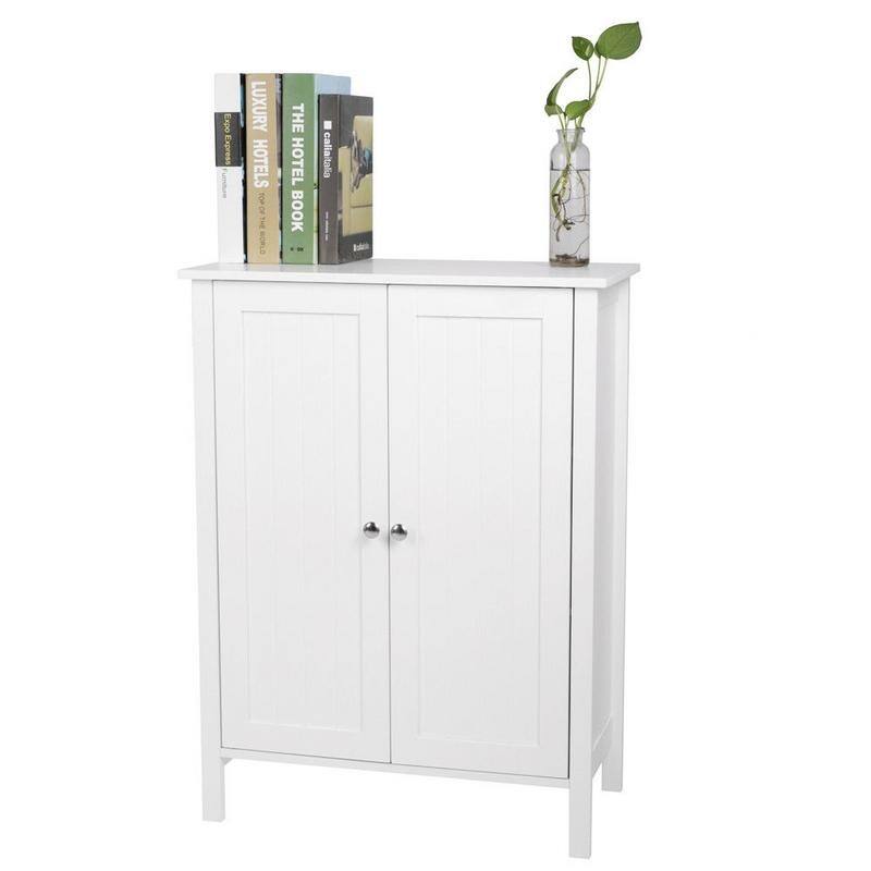 Copper Grove Shijak Adjustable Wood Bathroom Storage Floor Cabinet (4 Options)