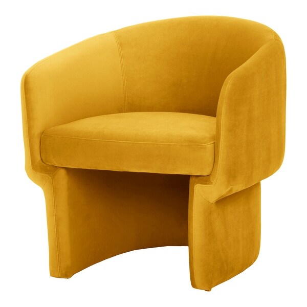 overstock yellow accent chair