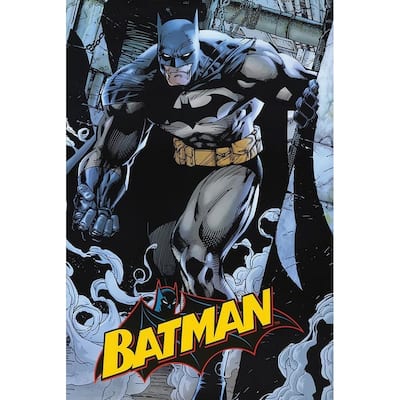 Batman Comic Book Art Poster - 24 x 36 Inch