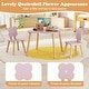 preview thumbnail 3 of 5, Wooden Toddler Desk Set Multi-Activity Table and Chairs for Kids