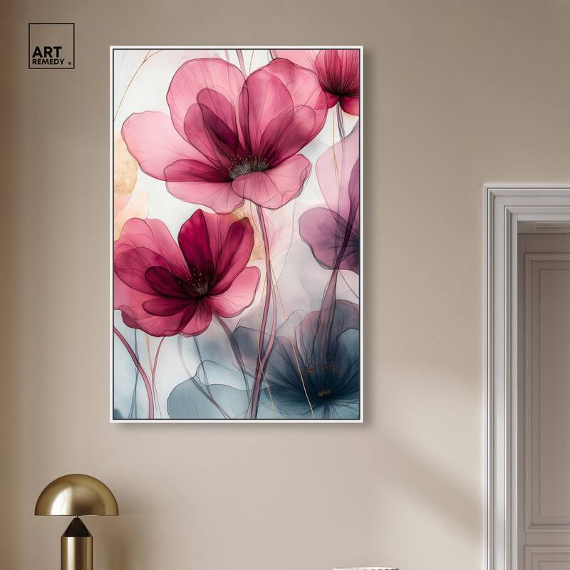 Filigree Flora II Canvas by Art Remedy