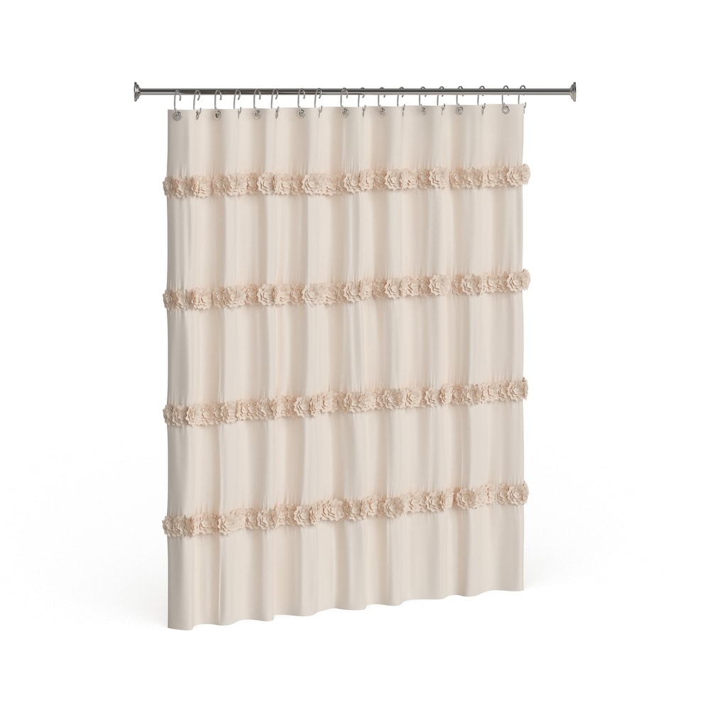 Antibacterial-microbial Mildew-resistant 'See Through Top' Ivory Shower  Curtain - Bed Bath & Beyond - 10745867