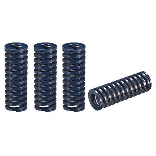 Die Spring, 4pcs 27mm OD 75mm Long Spiral Stamping Light Load ...