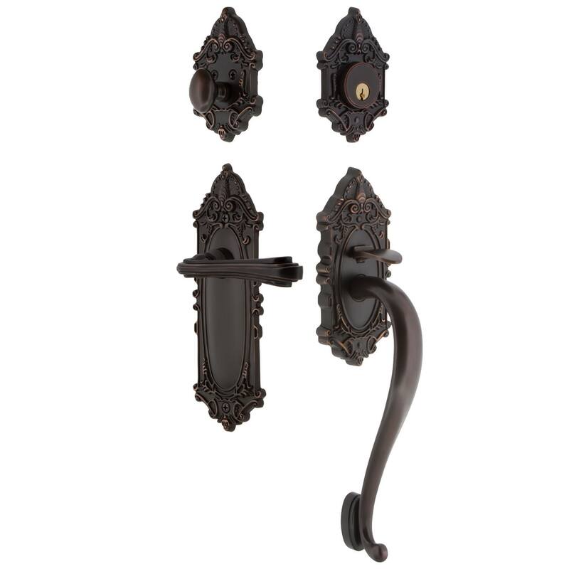 Nostalgic Warehouse Victorian Right Handed Sectional Single Cylinder - Timeless Bronze
