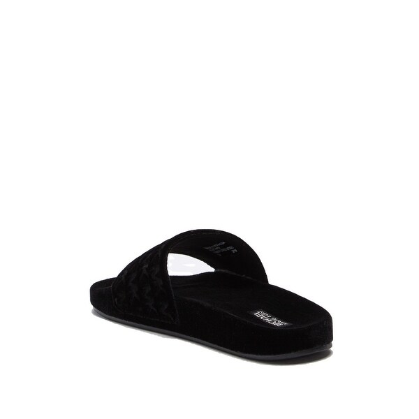 michael kors velvet slides