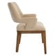 preview thumbnail 6 of 8, Uttermost Aspect Mid-Century Dining Chair - 23"W x 35.5"H x 27"D