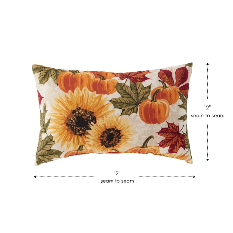 Marisol Sunflower Outdoor Accent Pillow (Set of 2)