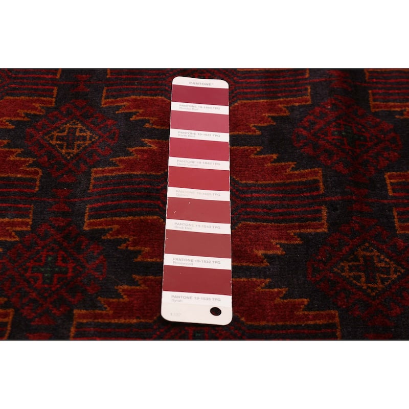Teimani Red Rug 3'11" x 6'4" - 3'11 x 6'4