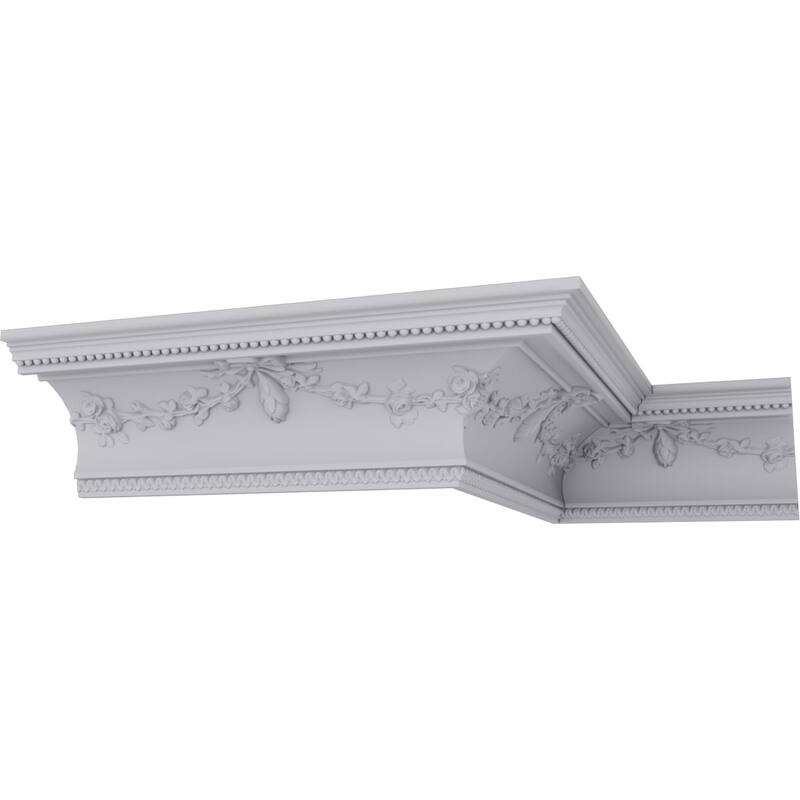 Floral Swag Crown Moulding
