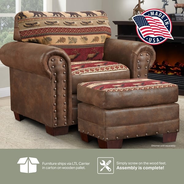 slide 2 of 10, Sierra Mountain Lodge Chair