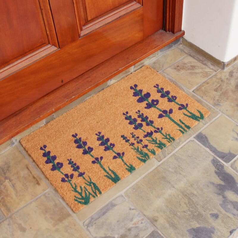 Rubber-Cal Summer "Flower Door Mat" Kit - 18" x 30" - 2 Doormats