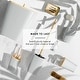 preview thumbnail 5 of 7, Clara Clark Bamboo Bathroom Accessories Set with Shower Curtain Set, Toilet Brush, Trash Can & Soap Dispenser