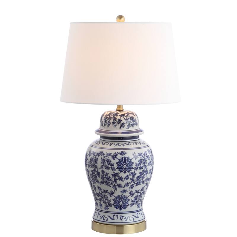 SAFAVIEH Lighting Bavani 30" LED Table Lamp (Set of 2) - 17"x17"x30.5" - 17Wx17Dx31H