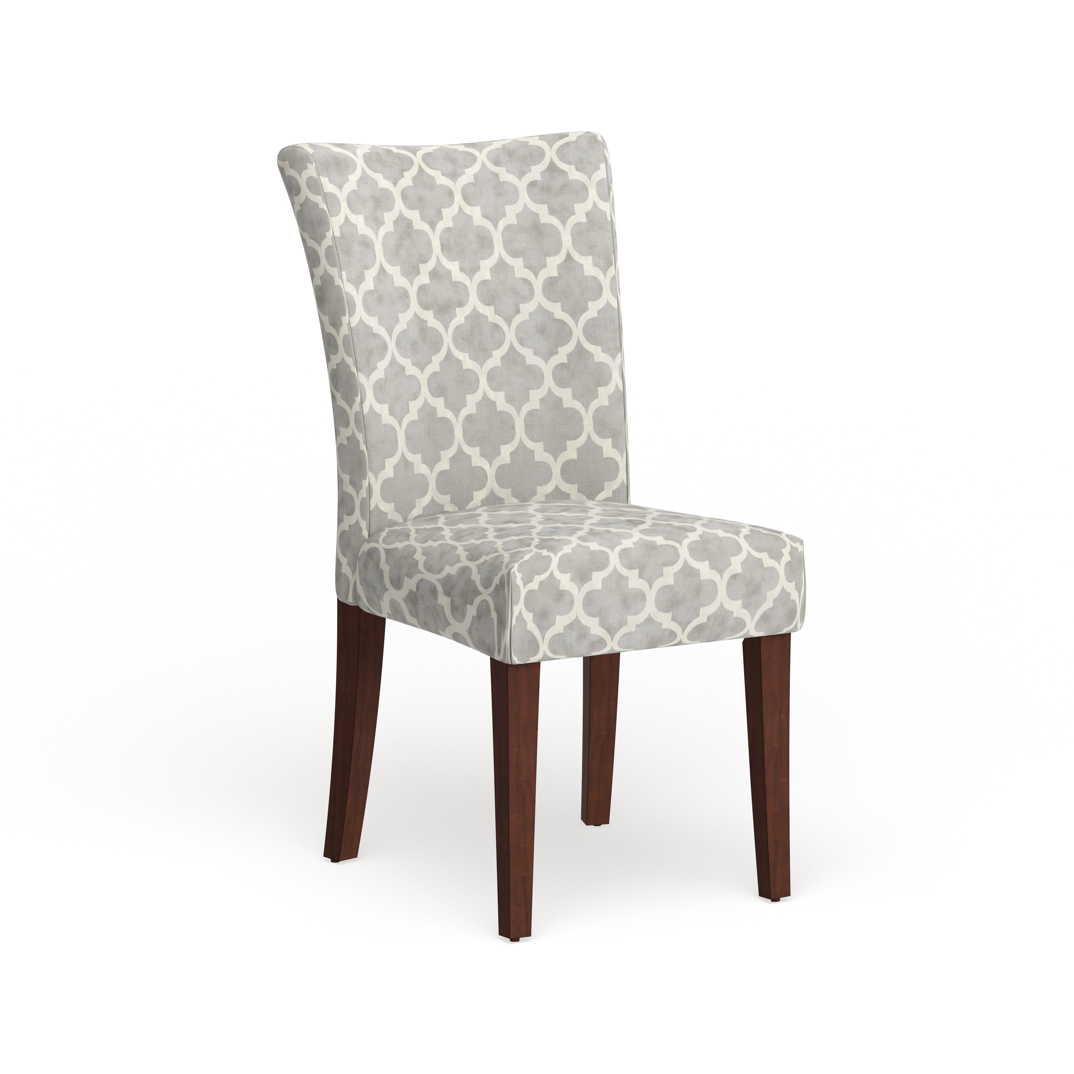 Details about   Catherine Moroccan Pattern Fabric Parsons Dining Chair Set 