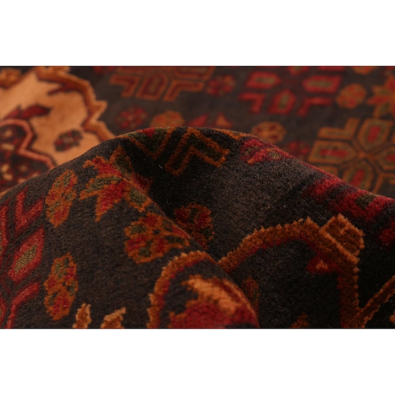 Teimani Black Rug 3'8" x 6'5" - 3'8 x 6'5