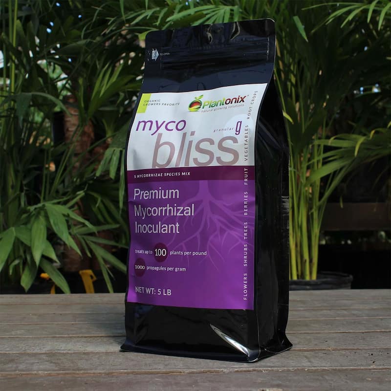 Plantonix Myco Bliss Premium Mycorrhizal Fungi Organic Inoculant for Plants - 5
