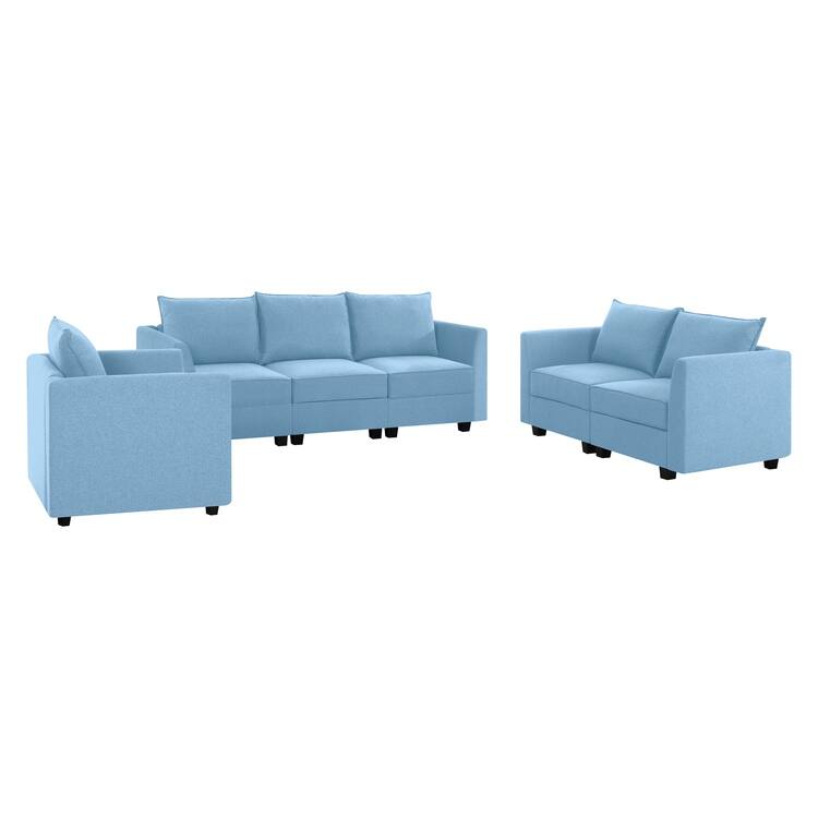 Modern Modular DIY Collection - Sturdy Wooden Frame - Versatile & Stylish Furniture for Living Room Bedroom