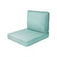 preview thumbnail 59 of 114, Haven Way Universal Outdoor Deep Seat Lounge Chair Cushion Set 26x30 - Mint