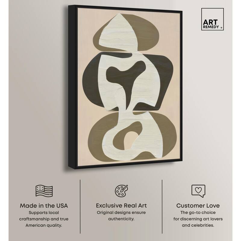 Shapes of Sage II Canvas by Art Remedy
