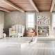 preview thumbnail 3 of 3, Milk Street Crescent Moon Table/Ottoman - White
