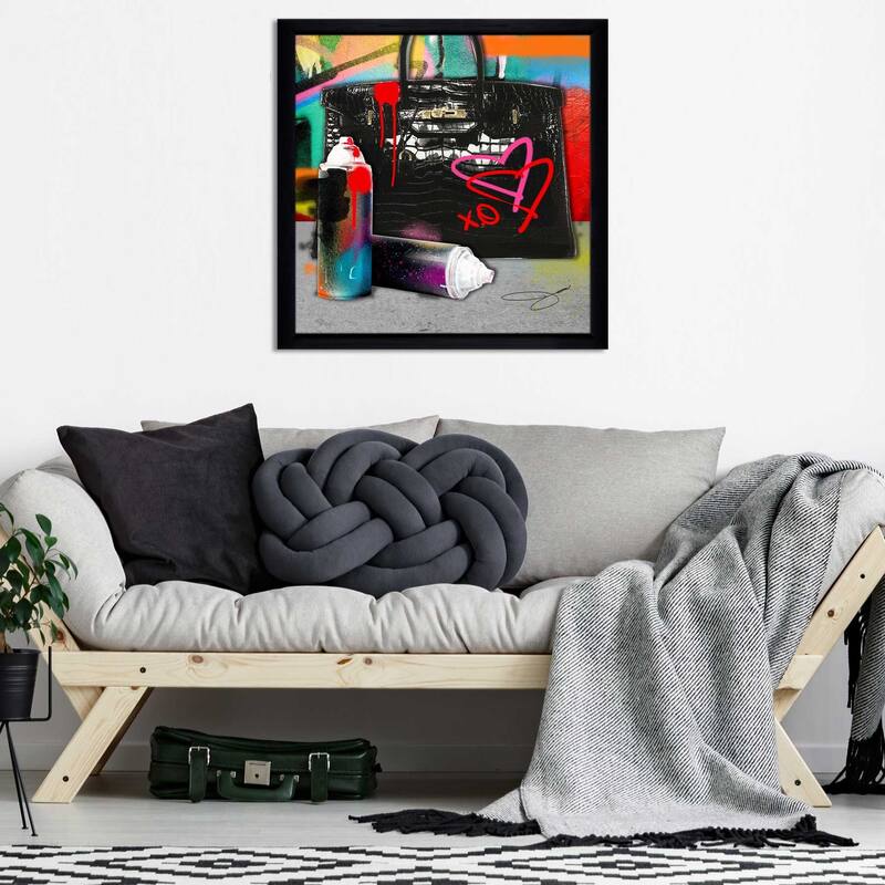 "Graffiti Fashion 1" by Jodi Print on Acrylic
