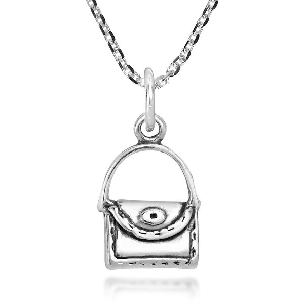 silver chain handbag
