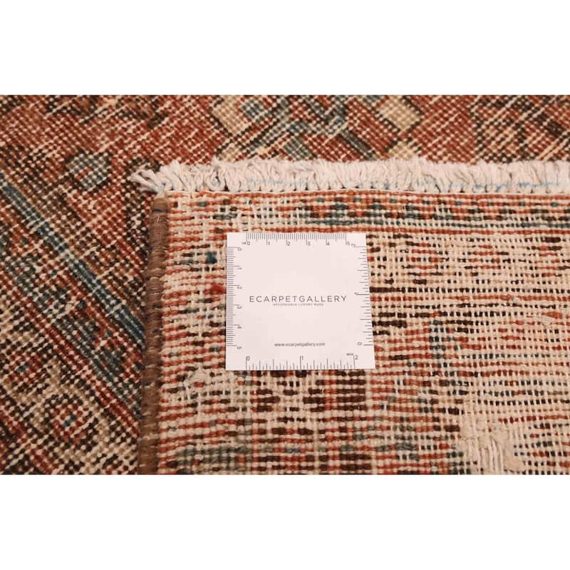 ECARPETGALLERY Hand-knotted Antalya Vintage Copper Wool Rug - 7'0 x 10'1