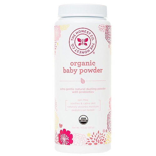 the honest company organic baby powder
