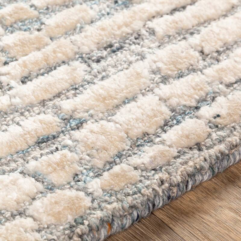 Izara Modern Textured Area Rug
