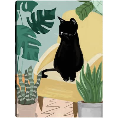Jungle Cats II By Studio Arts Canvas Art Print