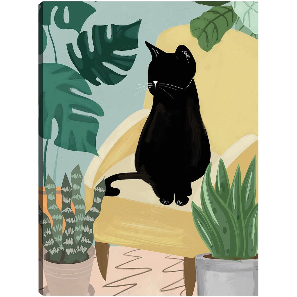 Jungle Cats II By Studio Arts Canvas Art Print