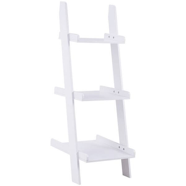 Shop 3 Tier Leaning Wall Ladder Display Planting Storage Rack