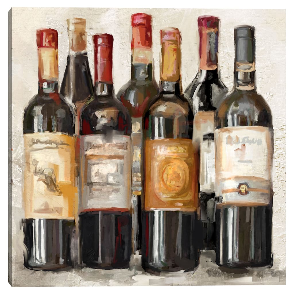 Vinology II by Studio Arts Canvas Art Print