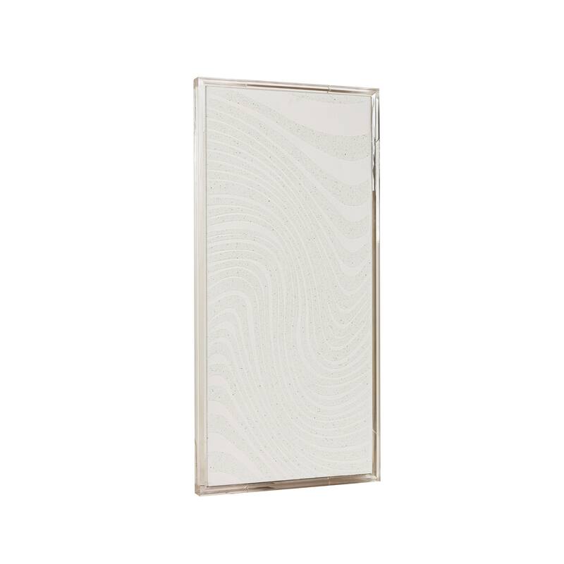 Canvas Art Wood Frame Backing Textured Abstract Design - 50" Multi
