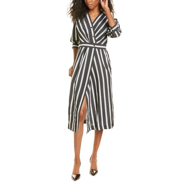 Sandro striped dress clearance