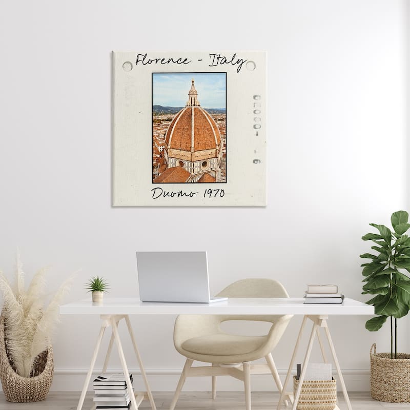 Stupell Florence Italy Travel View Canvas Wall Art Design By Val Rhodes