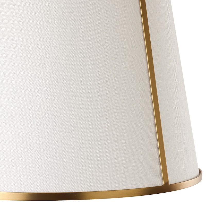 3-Light Modern Fabric Chandelier 16"x 19.7" Farmhouse Pendant Lights - 16inch x 19.7inch