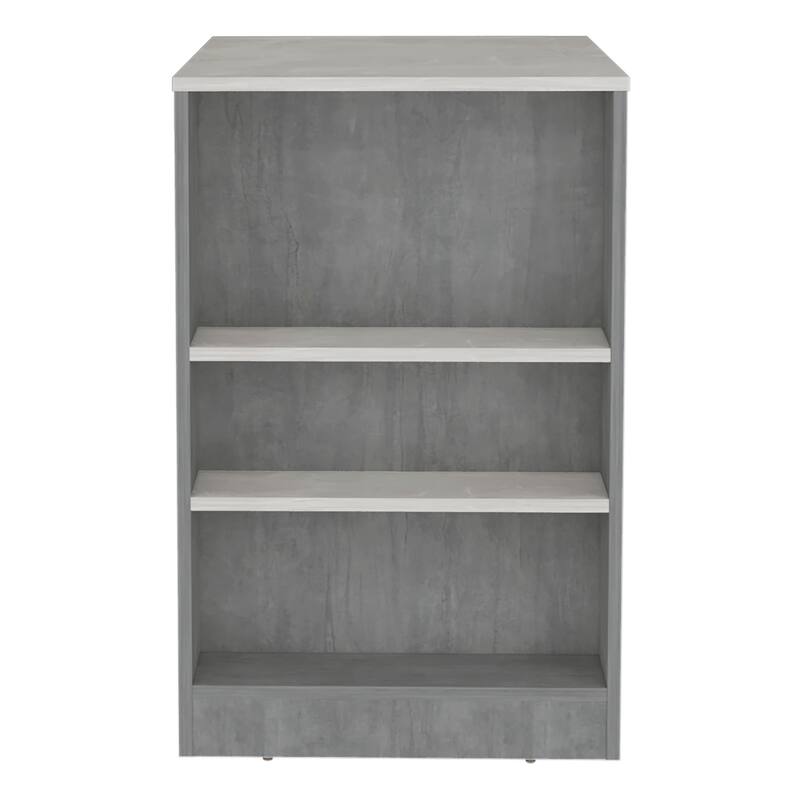 Kitchen Island, Kitchen Bar Table 36" H, 3-Side Shelves