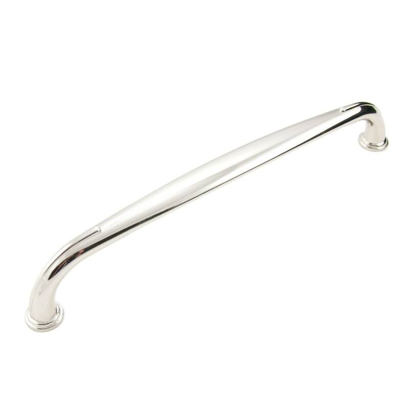 RK International Fullerton 8 Inch Center to Center Arch Cabinet Pull - Polished Nickel