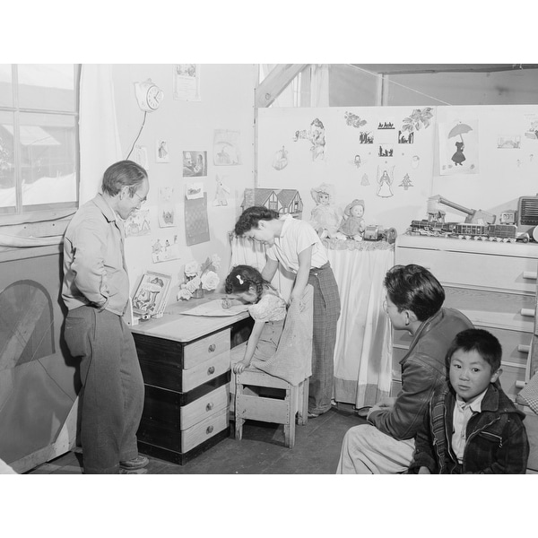 Shop Toyo Miyatake With Family Photograph 1 Art Print Multiple