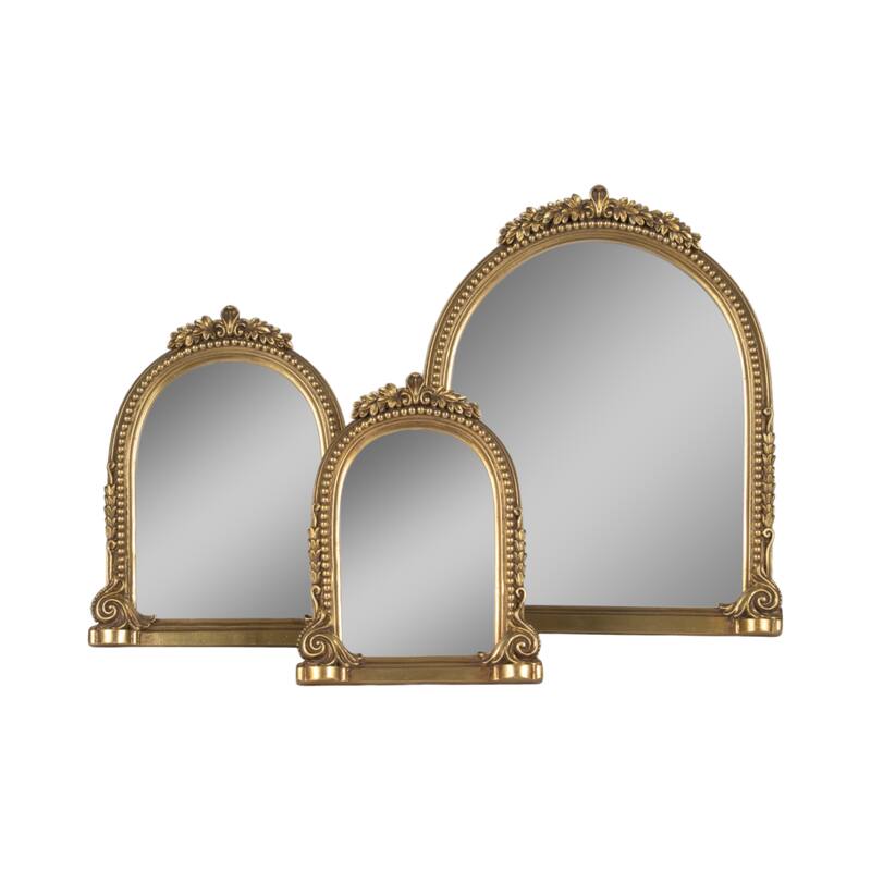 Sagebrook Home Ornate Arch Photo Frame, Gold