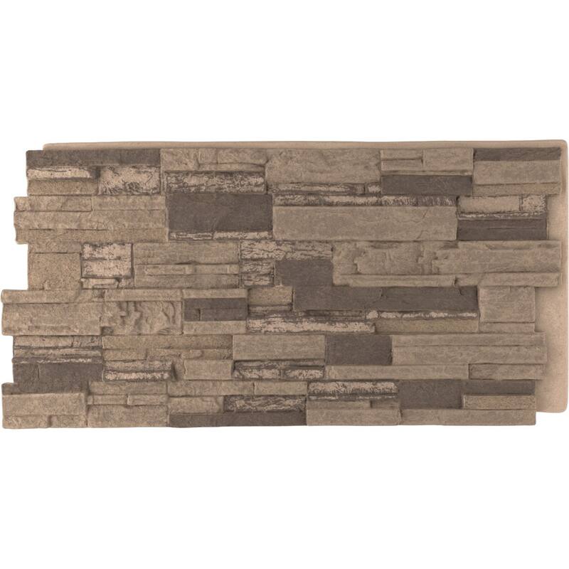 Cascade Stacked Stone, EverStone Faux Stone Siding Panel