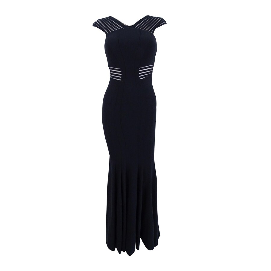 chinese dress ladies Amazon.com: Betsy & Adam, Women's, Long Scuba Crepe Gown with Flower, Black/White,  2 : Clothing, Shoes & Jewelry