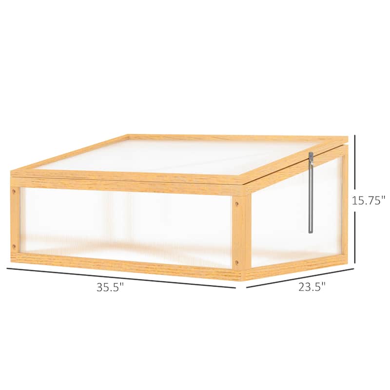 Lean To Green House Brown