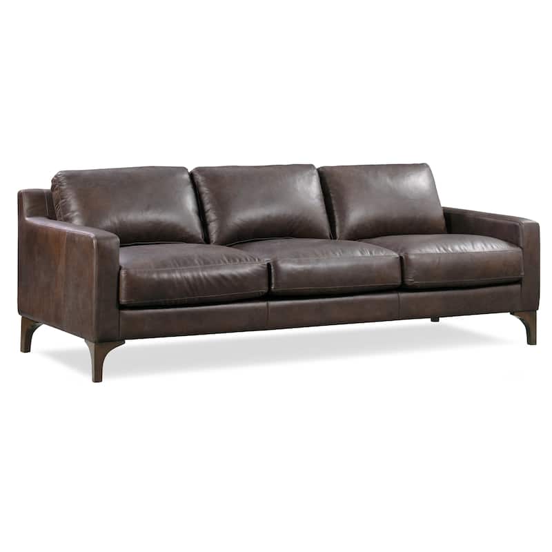 Poly & Bark Sorrento Sofa - Full Grain Genuine Italian Leather