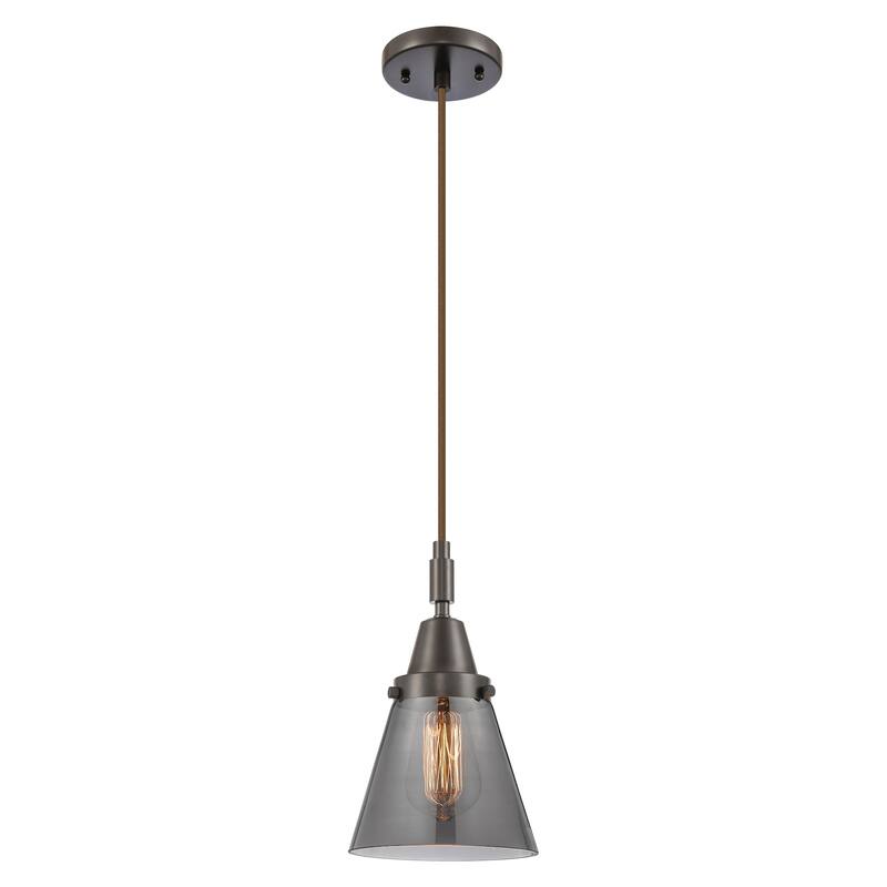 Innovations Lighting 447-1P-G63 Cone 6" Wide Mini Pendant with Light