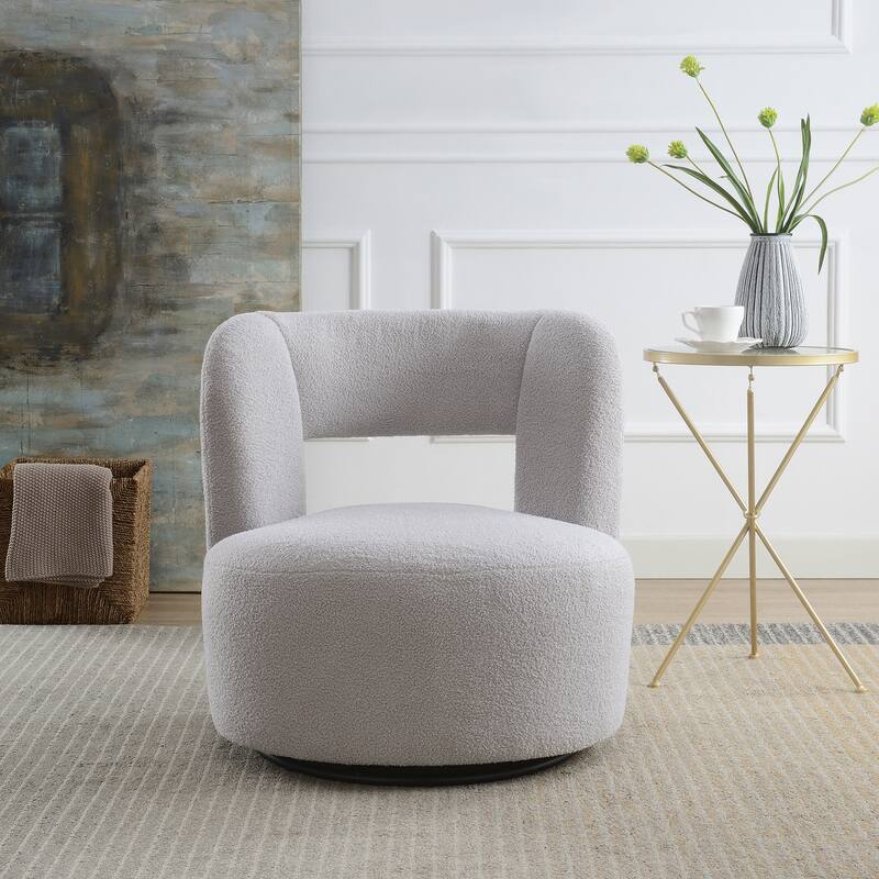 Teddy Swivel Chair with 360° Rotation