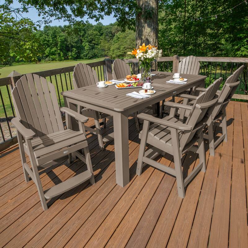 Hamilton Adirondack 7-Piece Outdoor Counter Height Dining Set
