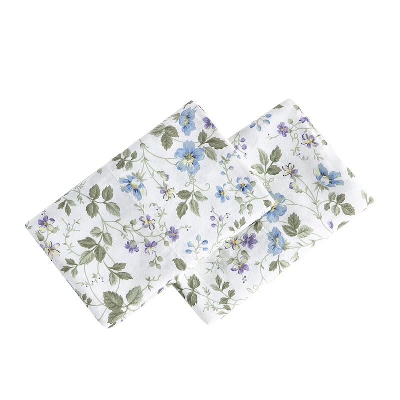 Laura Ashley Soft & Silky Sateen Printed Cotton Sheet Set